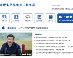 山東萊城工業園區稅務局辦稅服務廳地址及聯系電話